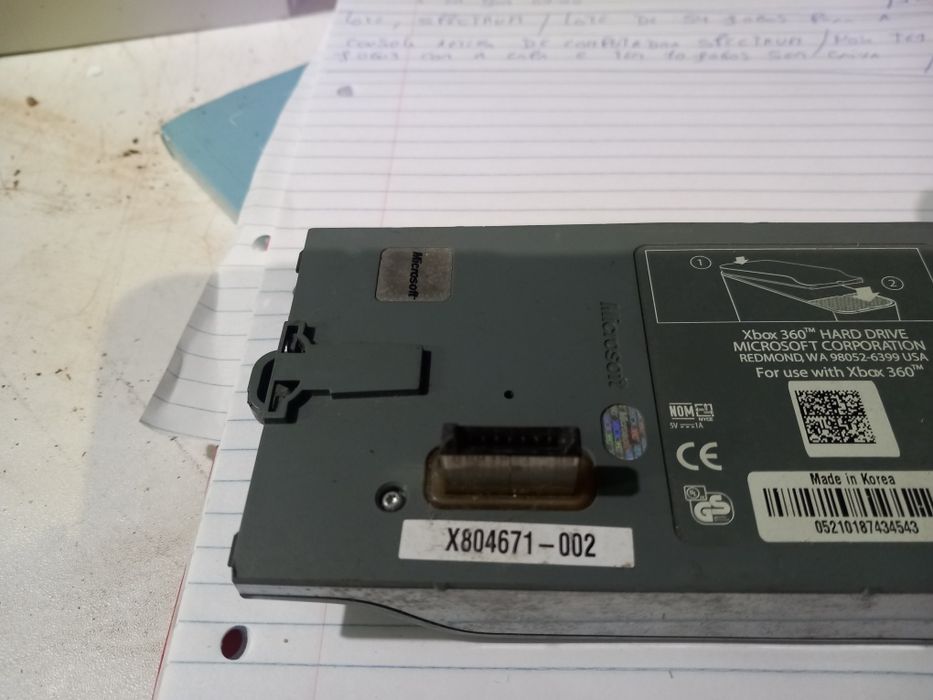 Xbox 360 hard driver