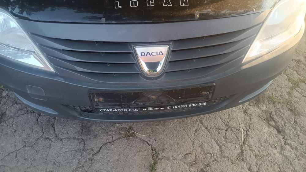 Бампер dacia logan renault logan  крила