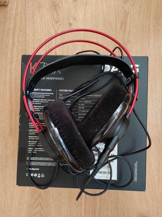 Навушники Massdrop AKG K7XX Red Limited Edition