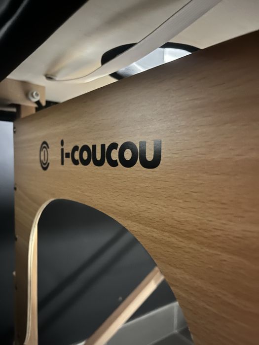 Stół do masażu trzy segmentowy leżanka czarna z możliwosćią regulacji