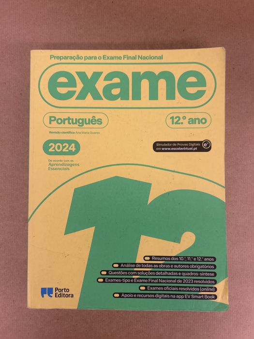 Livro Preparação Exame Português 2024