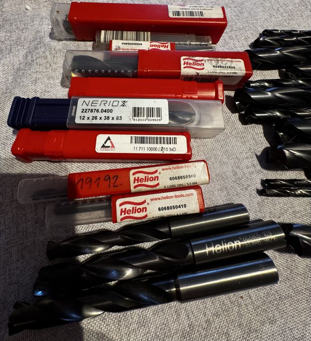 Сверло Helion твердосплавное монолитное с каналами СОЖ поД заточку б/у