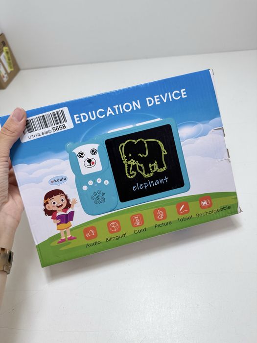 Навчальний Планшет для Вивчення Англійського Монтессорі з розмовною