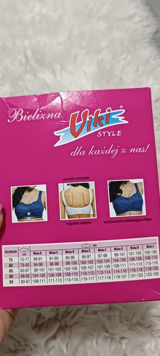 Biustonosz miękki bez fiszbin 80I Viki