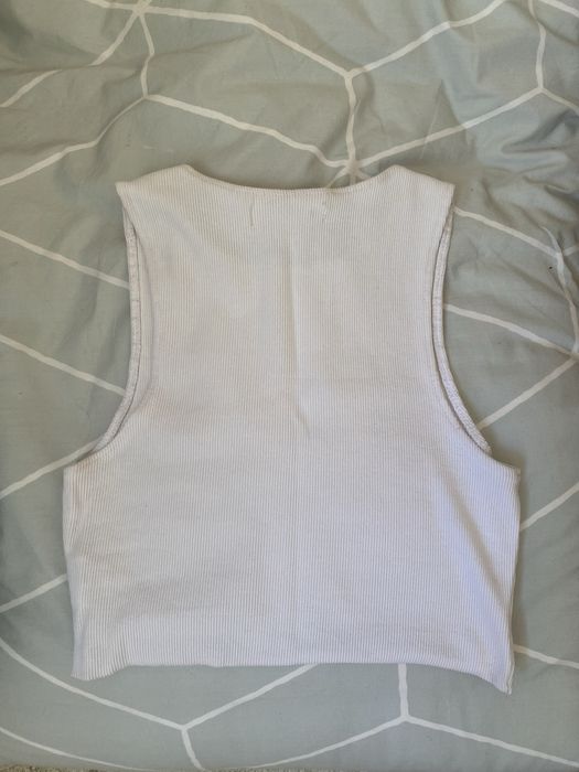 Crop top branco