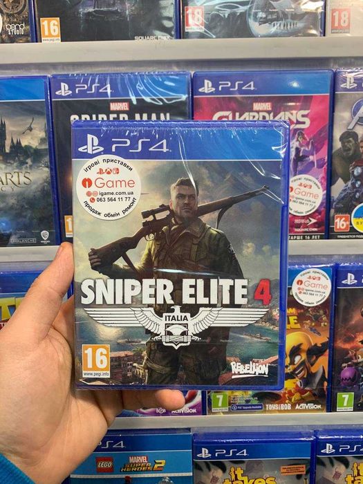 Sniper Elite 4, Снайпер Ps4, Ps5 igame