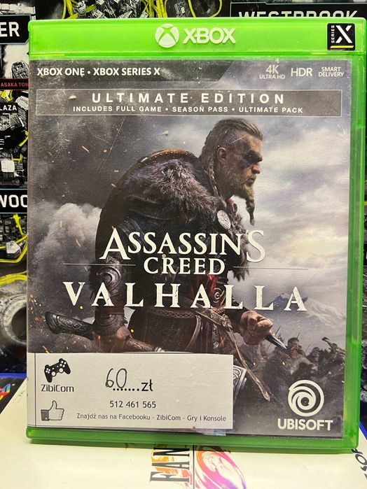 Assassin's Creed Valhalla  |Xbox One/Series | Sklep | Kraków |Wysyłka|