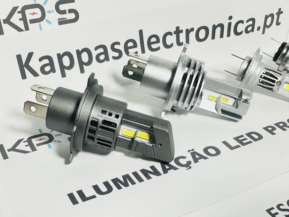 LED H7 e H4 6000Lm 200w ventilado