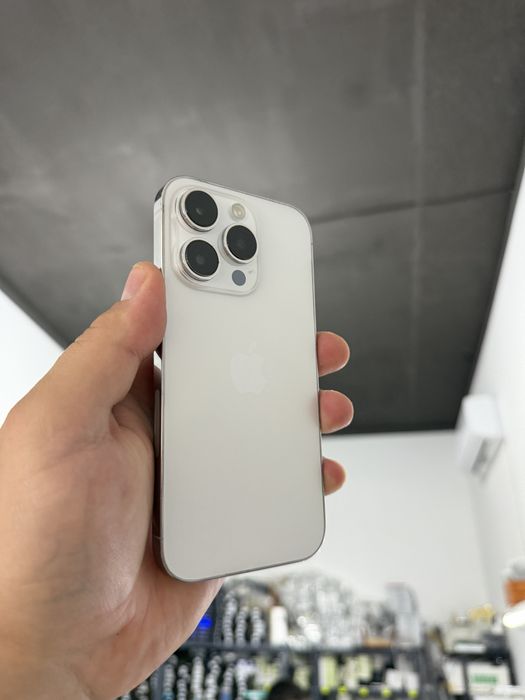 Apple Iphone 14 Pro 128 gb 100% айфон про фіз сім білий
