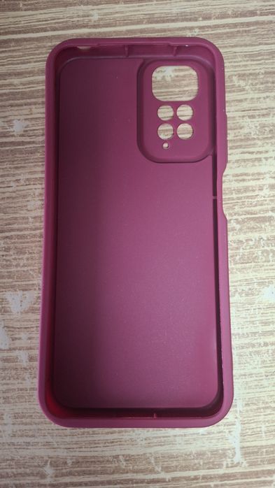 Новий чохол для Xiaomi Redmi Note 11s бордового кольору