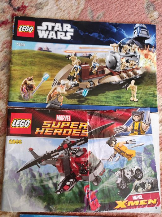 Інструкції до лего 60021 (1,3), 75002, 75039, 7929, 44016: 90 грн ...