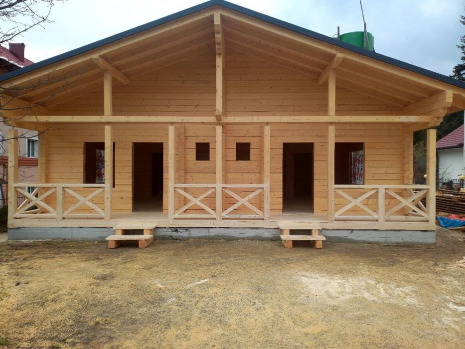 Будуємо будинки з оциліндрованого, профільованого, калібрований брус