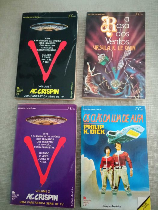 Livros ficção cientifica - Europa América