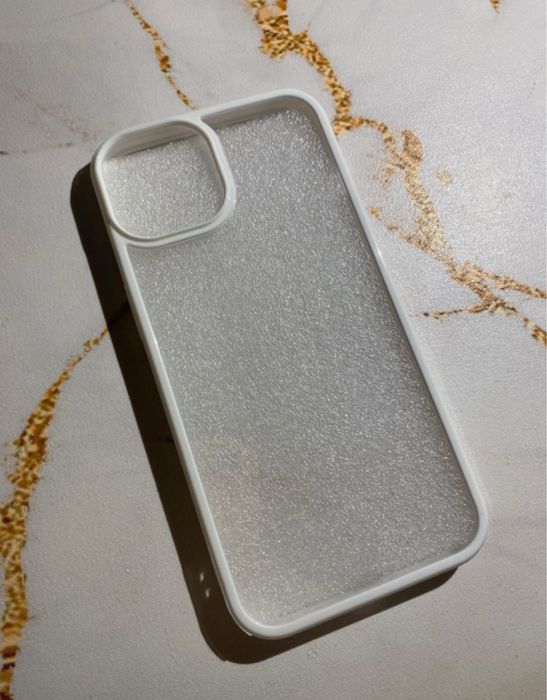 Etui case przezroczysto białe do IPhone 14