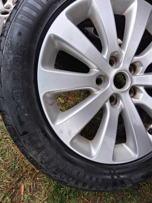 Alufelgi 17" 5x115 Opel+ Opony Letnie 215/55R17
