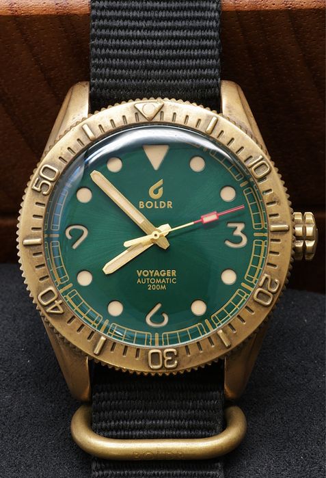 Zegarek Boldr Voyager bronze