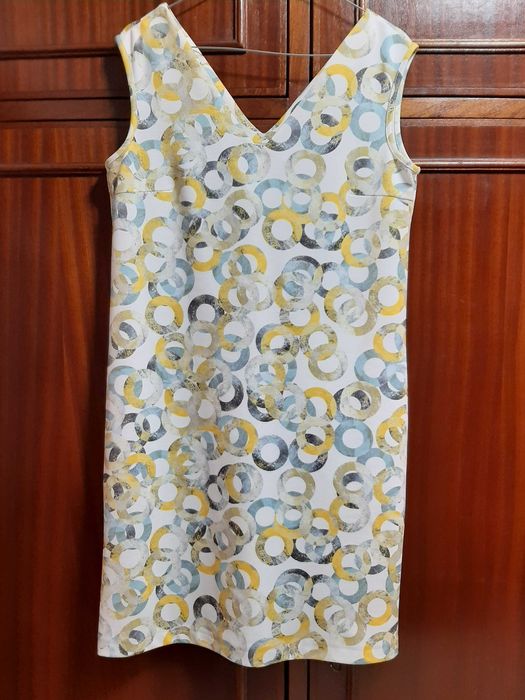Vestido em malha estampada Ruby