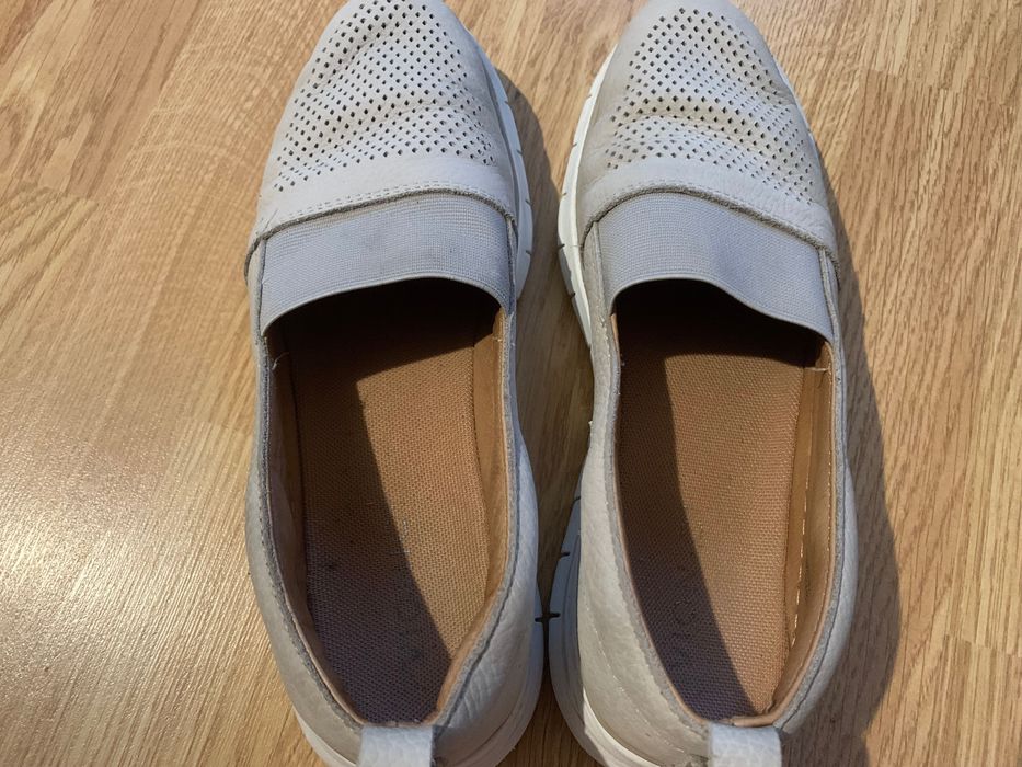 Шкіряні туфлі 38,5 розмір