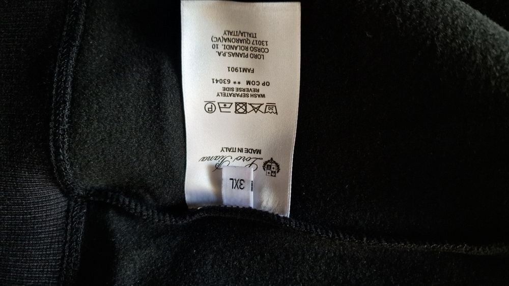 Лоро Пиано оригинальная качественная осенне - зимняя толстовка.