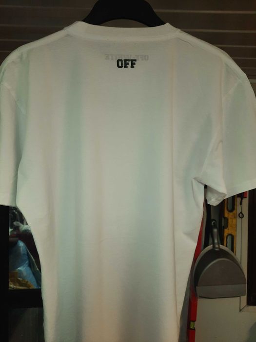 Biala koszulka Off White  XL -  nowa bez metek