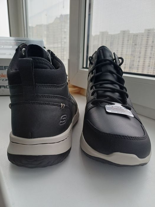 Черевики Skechers Delson Selecto 65801 BLK KM4917 розмір 46 Ориіна