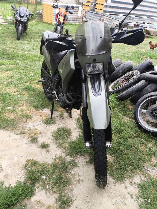 KTM Lc4 400 Military rama dokumenty 2004