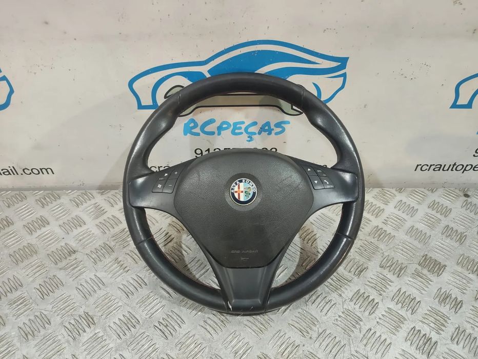 Volante Completo Pele Alfa Romeo Giulietta 940 Comandos Multifunções