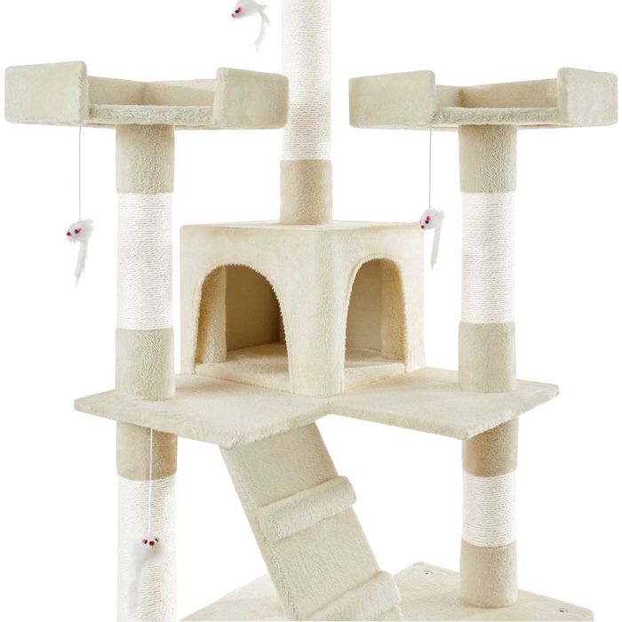 Drapak Barney beżowy OUTLET