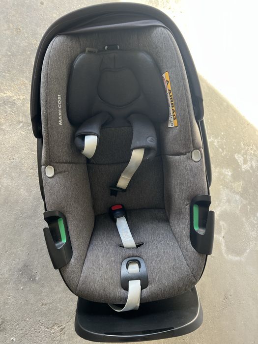 Isofix + cadeira auto Maxi Cosi