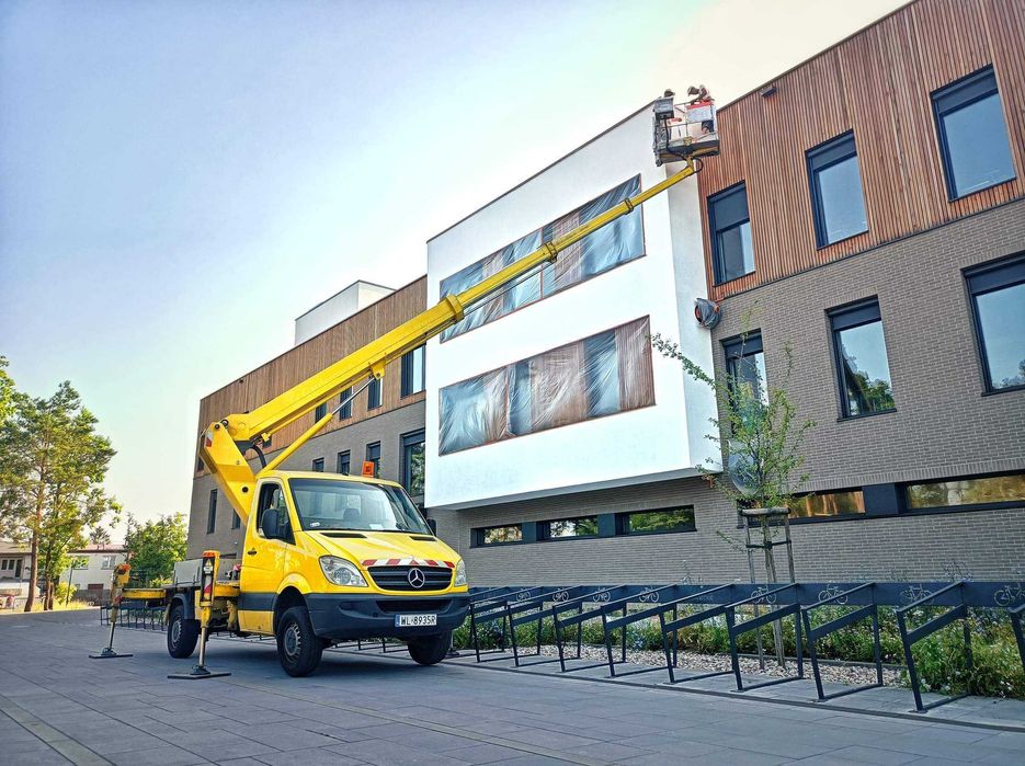 Podnośnik koszowy, zwyżka, wysięgnik Wyszków i okolice do 50km