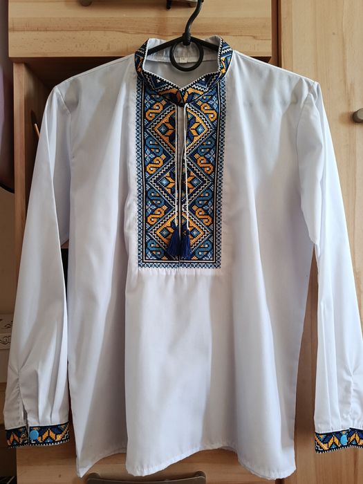 Вишиванка для хлопчика 12 років, з довгим рукавом