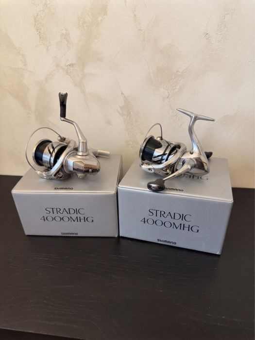 Shimano Stradic 4000MHG - 2 kołowrotki (cena za sztukę)