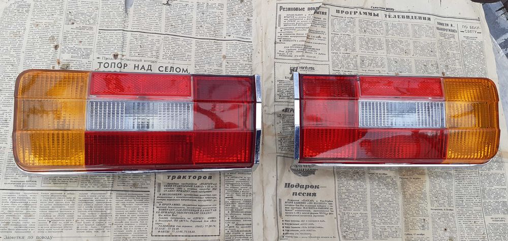 Хром фонари и подфарники ВАЗ-2101,2103,2106.Стекла к ним.