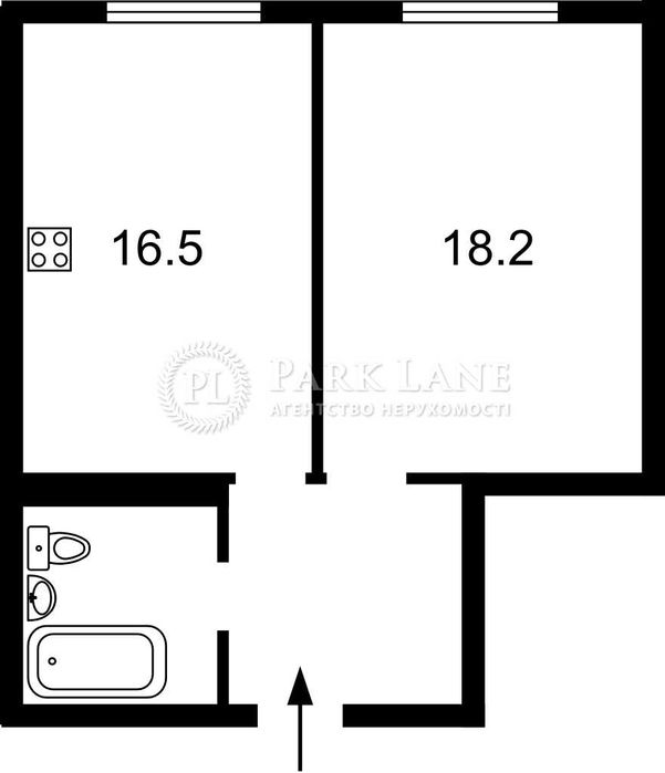 Продаж 1 кімн кв 46 кв.м Podil Plaza & Residence Поділ Плаза Без %