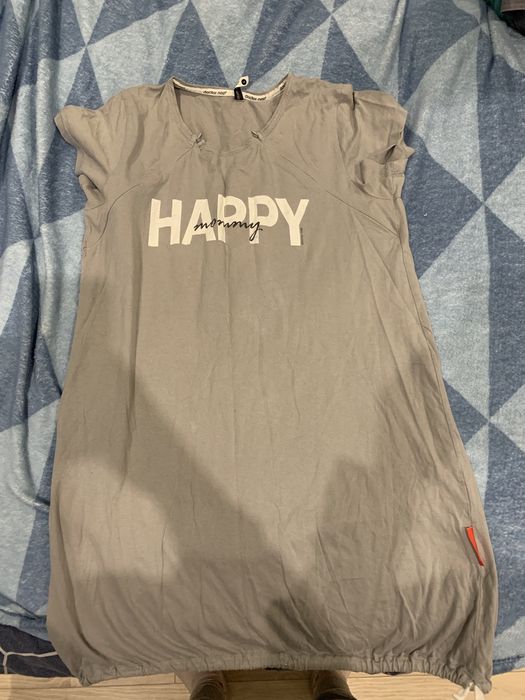 Нічна сорочка для годуючих мам L