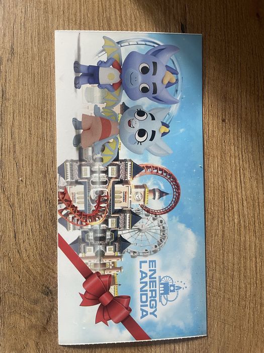 Bilet voucher do energylandii energylandia 2 sztuki