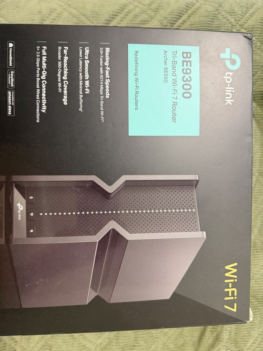 TP-Link Archer BE550 Wi-Fi 7 тридіапазонний роутер з 6 ГГц