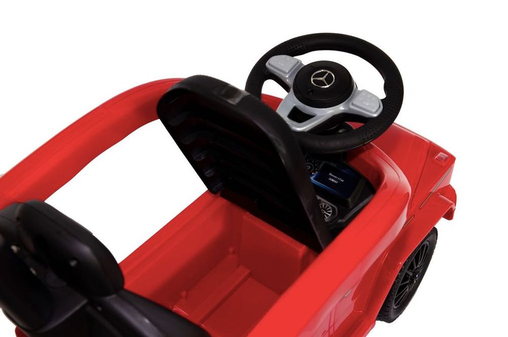 Jeździk czerwony samochód samochodzik wózek NOWY pchacz