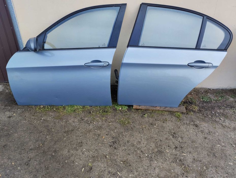 BMW 3 E90 E91 Drzwi  lewe Arktis metallic A34/7 bez malowania