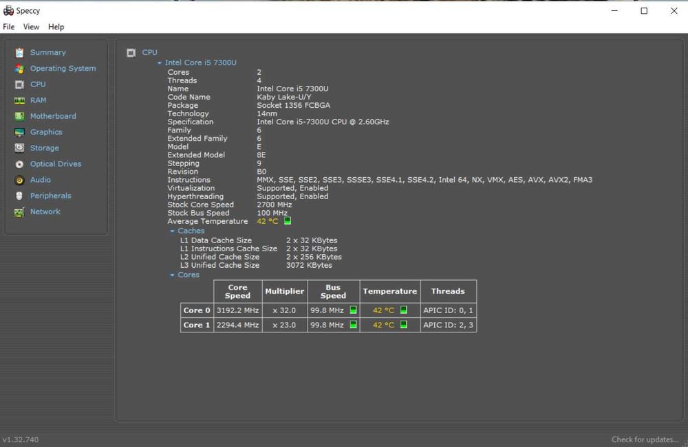 Ноутбук DELL LATITUDE 7280, 14", i5-7300u