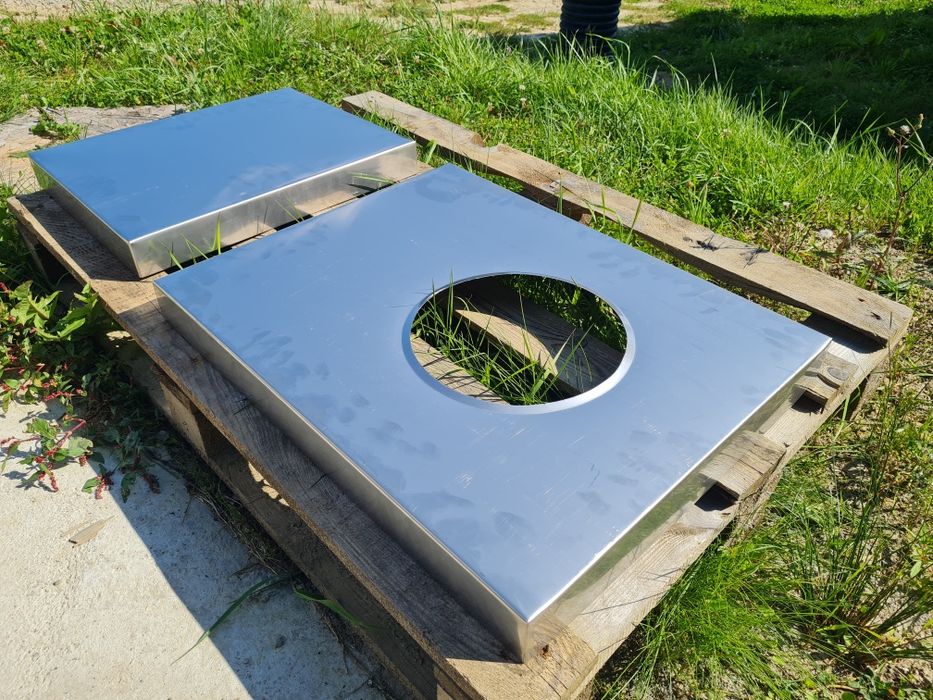 Czapa na komin/ czapka kominowa blacha kwasoodporna, ocynk, malowana