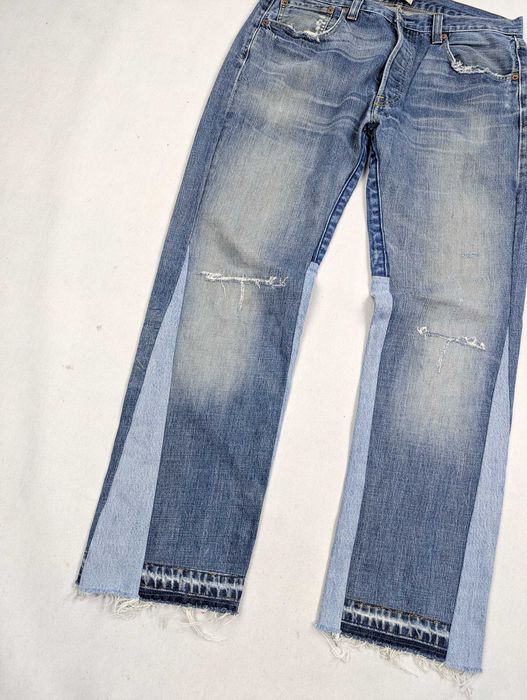 Levi's 501 34/34 niebieskie jeansy  M