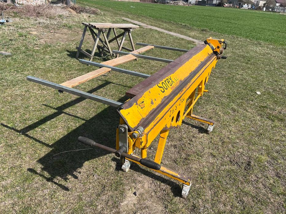 Zaginarka Sorex 2160mm + nóż + stół