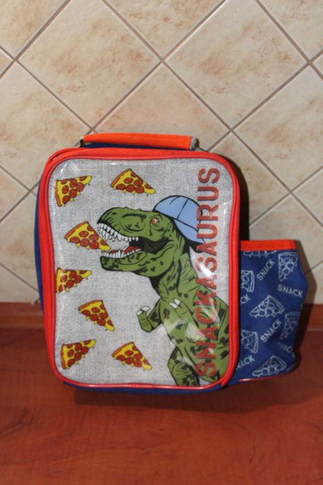 Śniadaniówka dziecięca z dinozaurem