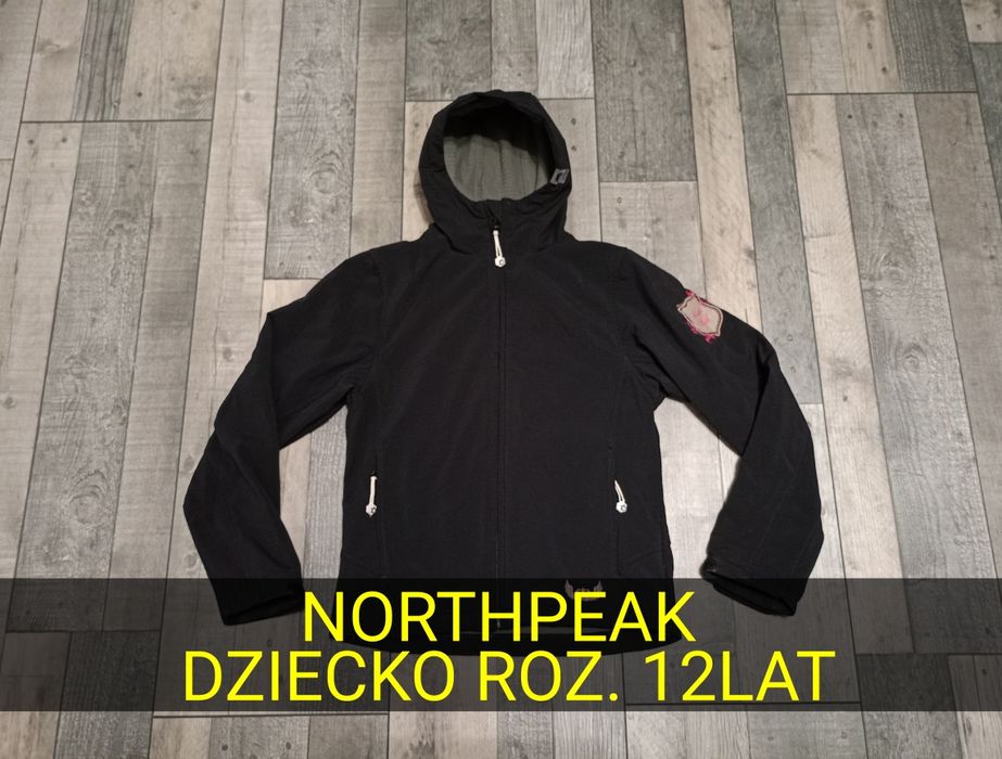 Kurtka Softshell Northpeak dziecko roz. 12