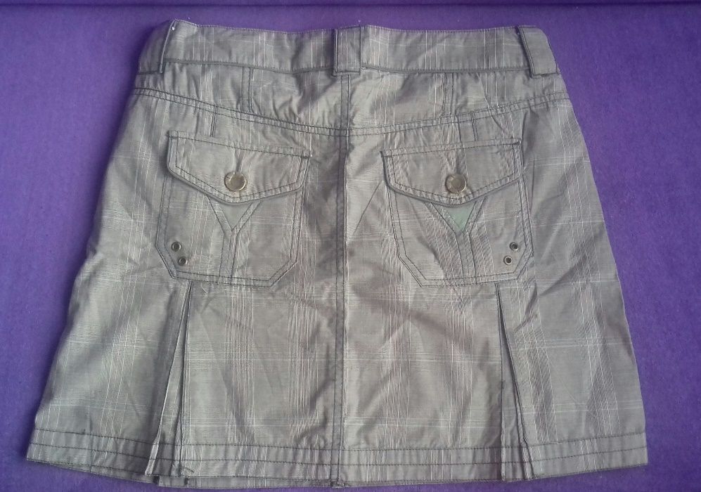 PHILIP RUSSEL spódniczka w kratkę r.38 M