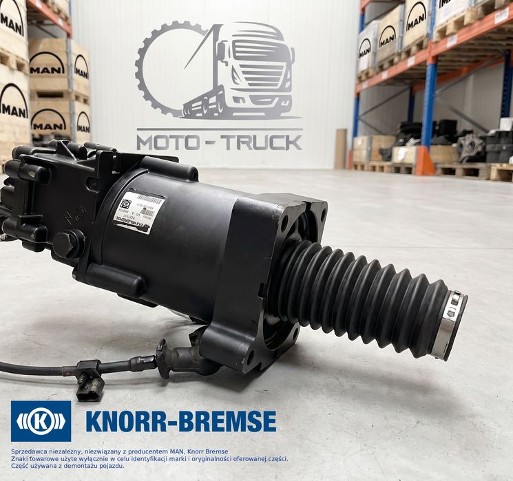 Siłownik sprzęgła Wysprzęglik Knorr K0113727 MAN TGL TGM TGA TGX