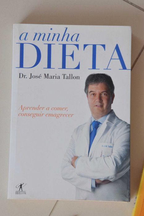 Livros sobre dieta, saúde e bem-estar - lote de 10