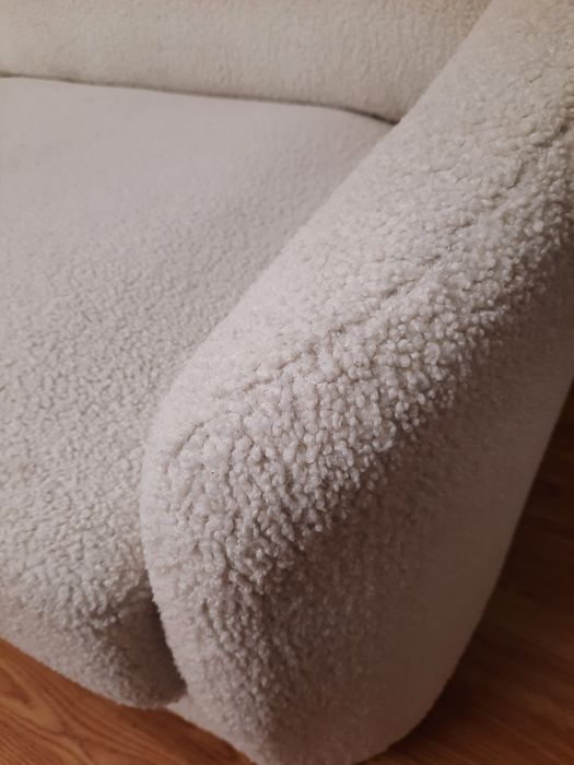 Sofá branco 3 lugares como novo – com fatura (dez. 2025)