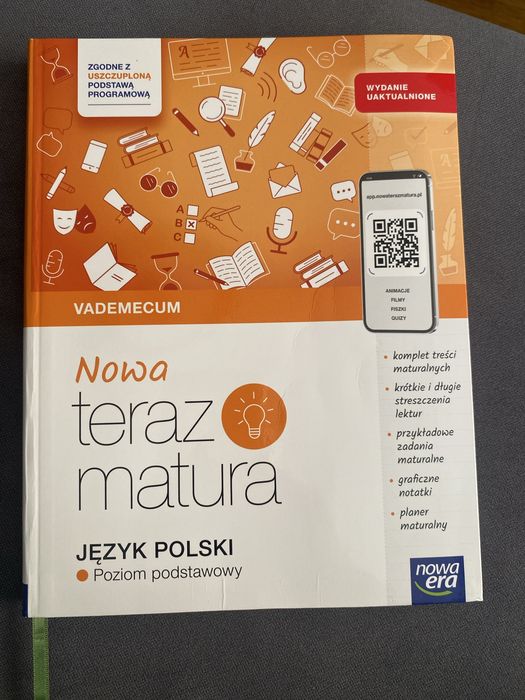 Nowa teraz matura Nowa Era j. polski  vademecum